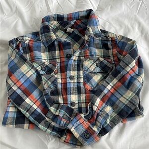 Tea Collection Plaid Flannel Shirt
